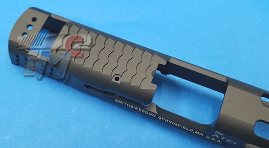 Detonator ATEi Costa Edition 4.25inch Aluminum Slide Set for Marui M&P 9 - Click Image to Close